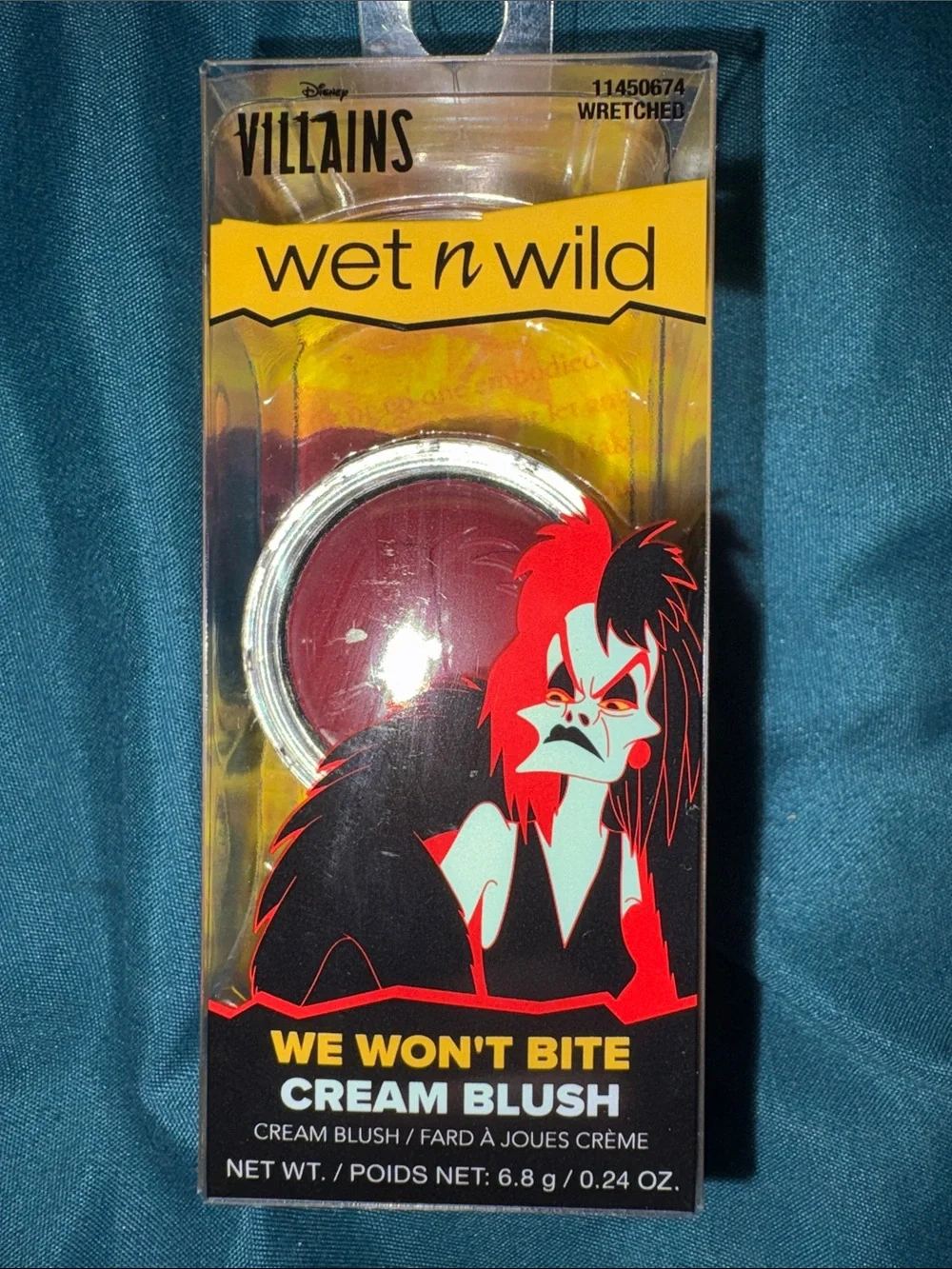 Wet n Wild Disney Villains 2 - Cream Blush Duo & Liquid Eyeliner